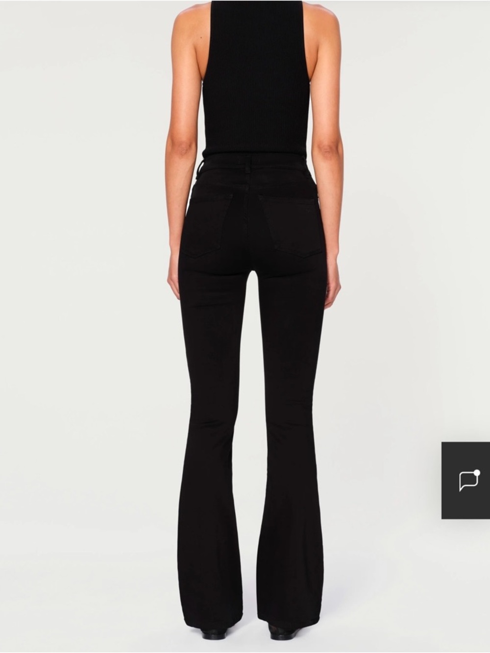 DL1961 Black Bridget Bootcut High-Rise Instascuplt Jeans - Women - Picture 2 of 6
